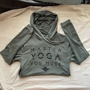 Star Wars Yoda Yoga Hooded Sweatshirt